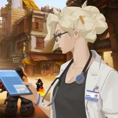 Doctor of Medicine and in-house medical researcher at Overwatch™, will not show you “mercy” if contacted outside of business hours.
