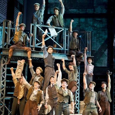 tweeting out lyrics from @newsies broadway cast recording | ran by @starkidscult