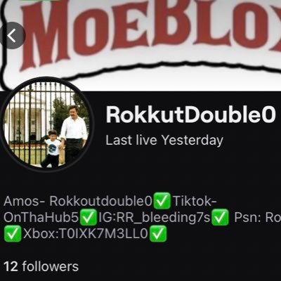 Twitch : Rokkutdouble0🇦🇱 #AODGang