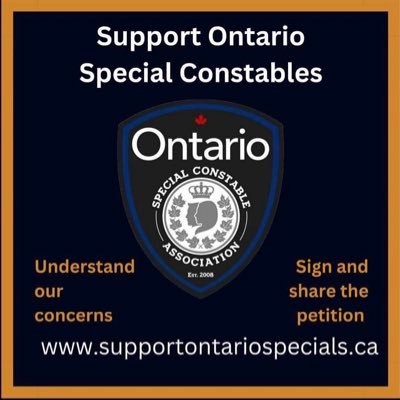 Ontario Special Constable Association Vice President. Proud Frontline Ontario Special Constable 🇨🇦 Former UK BTP/Cambs Police Constable 🇬🇧 Opinions=mine