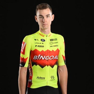 Pro cyclist Bingoal wb