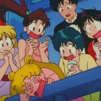 low quality screenshots from Sailor Moon series.