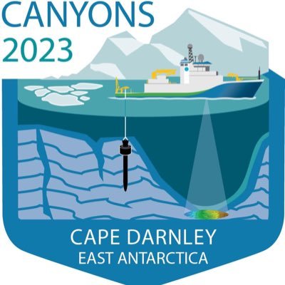 CANYONS voyage to Cape Darnley, east Antarctica in Jan-March 2022 on the Australian RV Investigator funded by @CSIRO Marine National Facility @AntarcticaSciAus