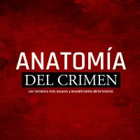 ANATOMÍA DEL CRIMEN(@Anatomia_Crimen) 's Twitter Profile Photo