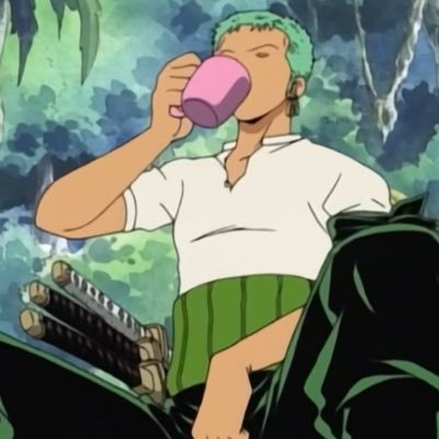 zoro is thirsty again