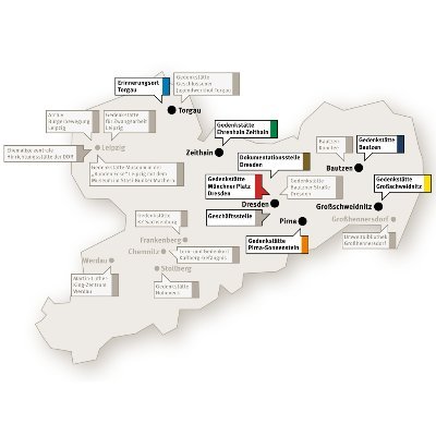 Meldungen der Stiftung Sächsische Gedenkstätten zu zeitgeschichtlichen Erinnerungsorten in Sachsen