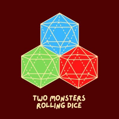 Two Monsters Rolling Dice Profile