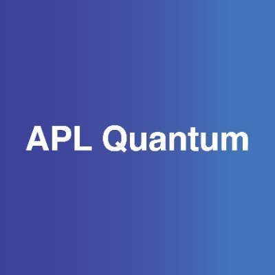 A new gold open access journal from @AIP_Publishing that will feature research related to the diverse fields of quantum and their novel applications.