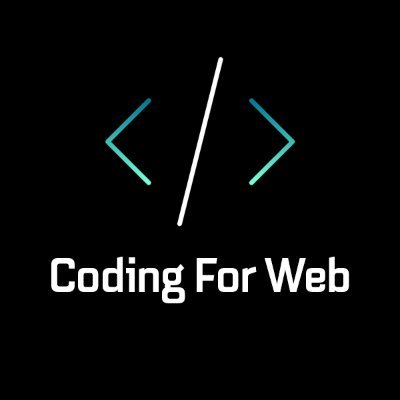 codingforwebYt's profile picture. Please follow me