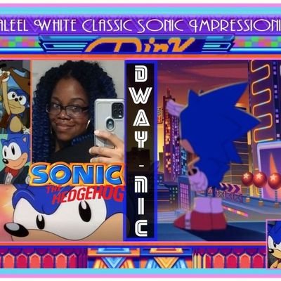 I'm @Dway_nic (TaShara Lee). This is where I post my (Jaleel White Impression) Classic Sonic Dubs! 👋🏾💙 She/Her.
TikTok: dwaynic_thepeacepak