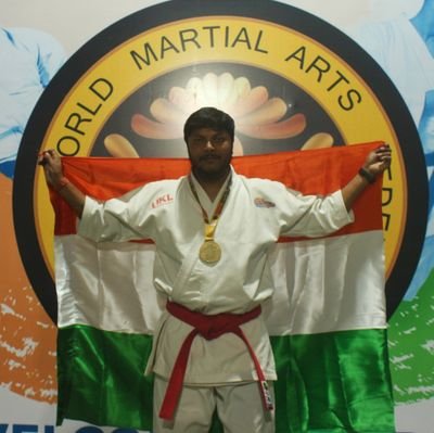 ShivalakR's profile picture. World Champion 2023 senior Kata mens Pro athlete in ultimate Karate League -UKL Asian Gold Medalist and Karate Coach Self Defence Export