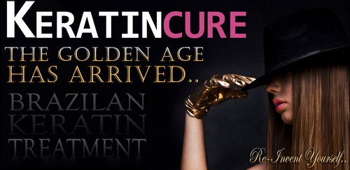 Keratin Cure Gold & Honey Bio Brazilian Straightening Treatment, Shampoo's & Conditioner.