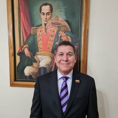 🇻🇪🇮🇷 Embajador de la República Bolivariana de Venezuela en la R.I de Irán.
¡Diplomacia Bolivariana de Paz!
¡Independencia o Nada!
¡VENCEREMOS!