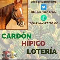 CARDÓN HÍPICO & LOTERIAS 🌵ELIECER SANGRONIS(@Eliecersangroni) 's Twitter Profile Photo