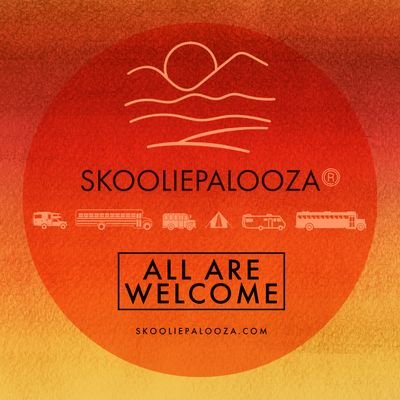 Skooliepalooza® The largest ungathering of Vehicle Lifers (esp. Skoolies) in North America. We are part of theSkoolieway. #1 rule: Be Nice. All are welcome!