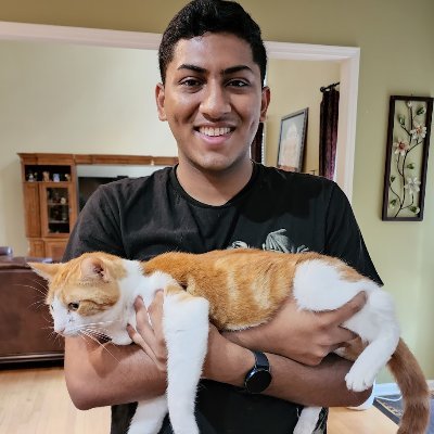 NakulUpadhya's profile picture. PhD Student @ The University of Toronto | Purdue class '22 | ML and OR Researcher and Enthusiast | Cat Lover