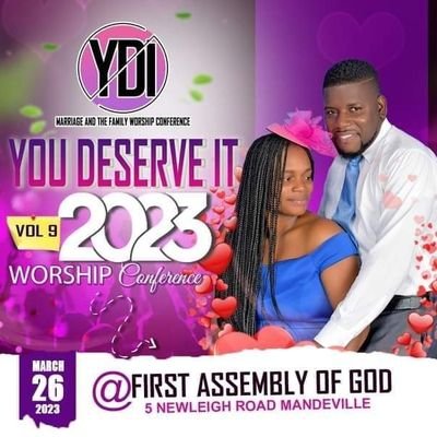 You Deserve It Worship Conference is an event aimed at building and developing relationships within marriage and by extension the home.