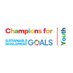 𝗖𝗵𝗮𝗺𝗽𝗶𝗼𝗻𝘀 𝗳𝗼𝗿 𝗦𝗗𝗚𝘀 𝗬𝗼𝘂𝘁𝗵 (@champions4sdgs) Twitter profile photo 𝗖𝗵𝗮𝗺𝗽𝗶𝗼𝗻𝘀 𝗳𝗼𝗿 𝗦𝗗𝗚𝘀 𝗬𝗼𝘂𝘁𝗵 (@champions4sdgs) Twitter profile photo