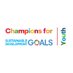 𝗖𝗵𝗮𝗺𝗽𝗶𝗼𝗻𝘀 𝗳𝗼𝗿 𝗦𝗗𝗚𝘀 𝗬𝗼𝘂𝘁𝗵 (@Champions4SDGs) Twitter profile photo