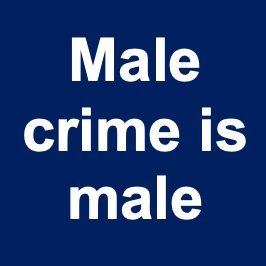 Men's crimes should not be attributed to women in court hearings, media reporting, or official statistics. Male offenders do not belong in women's prisons.