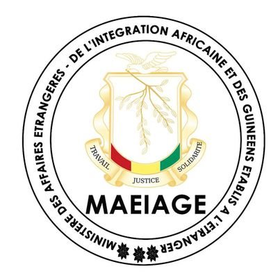 Compte officiel du Ministère des Affaires Étrangères,de  l’Intégration Africaine et des Guinéens Établis à l'Etranger de la République de Guinée