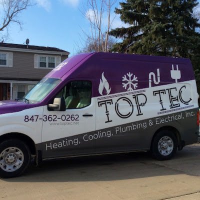 ToptecI's profile picture. TopTec Heating, Cooling, Plumbing & Electrical is your premier HVAC contractor in Libertyville, IL. We're a locally owned HVAC, plumbing, and electrical repair.