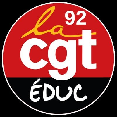 Compte Twitter du syndicat CGT des personnels de l'Education Nationale dans les Hauts-de-Seine