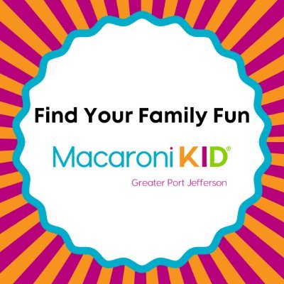 A free, weekly e-newsletter w/ local events for families in the Greater Port Jefferson area of Long Island. PLUS recipes, crafts, discounts & GIVEAWAYS!