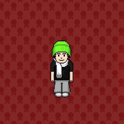 hospedado no @HabboPTBR desde 2011. sempre que volto, o Frank dá-me a chave do mesmo quarto 🫶🏻