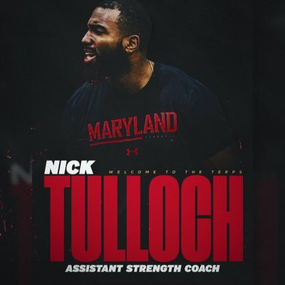 Strength and Conditioning Coach @terpsfootball       BS/CSCS/SCCC IG:@blessed_tulloch