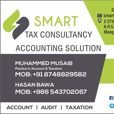 Smrtaxconsltant's profile picture. Goods & Services tax & Income tax Compliance