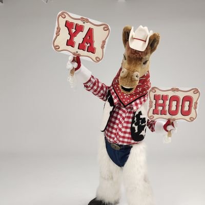 Harry The Horse is the Official Mascot of the @calgarystampede. Let's ride, side by side!