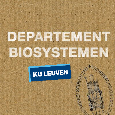 BIOSYSTEMS Department -KU Leuven