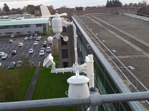 School of Computing and Mathematics @ Ulster University Jordanstown Weather Station.