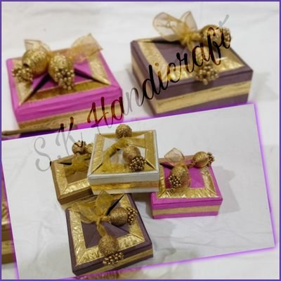 Arsh_ansari04's profile picture. Manufacturer of basket , button box, button tray,Clutch Bags, Potli Bags,Gift Bags any more Indian Handicraft itam.etc
,
call or whatsapp 7017962651