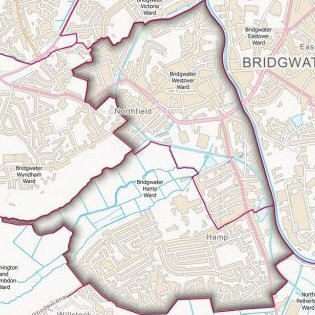 Bridgwater South is a County ward for the new Unitary authority. It consists of Westover & Hamp wards. The unitary Councillors are Kath Pearce & Brian Smedley