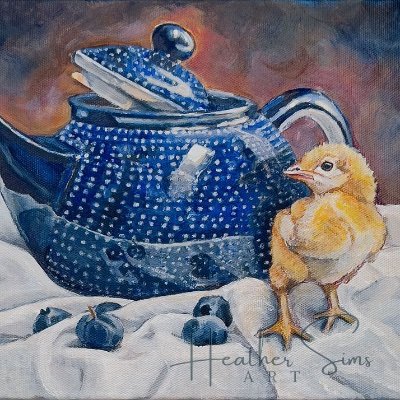 Internationally collected.  Original Polish Pottery Still Life series, portraits.. Commissions available! Visit my website.