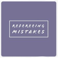 Refereeing mistakes(@RefmistakesUK) 's Twitter Profile Photo Refereeing mistakes(@RefmistakesUK) 's Twitter Profile Photo