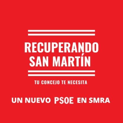 Un nuevo PSOE en SMRA, ya está en marcha.
#recuperandosanmartin #socialistasdeasturias 🌹✊