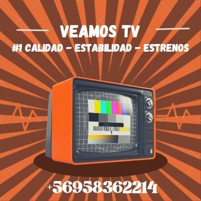 *Veamos TV*
Deportes ⚽🥎🏀🏈🎾🏆
Cine 🎥
Series 📽️
Tv Box

WSP https://t.co/xGZP1Ph554