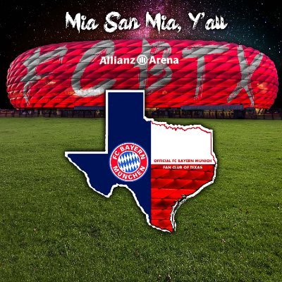 We are the Official Bayern Munich Fan Club of Texas. IG: fcbayernmunichtexas - Chapters in Houston, Austin, Fort Worth, Dallas, New Braunfels & Corpus Christi.