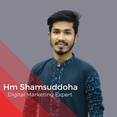 Hi, My name is Shamsudoha ! I'm a freelance #Digital Marketer and #SEO expert with 5-years experience | #OnPage, #Off_page SEO | #digitalmarketing tips & tricks