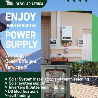 Solar System supply, Installations, commissioning,Repairs and maintenance services. DB upgrades etc