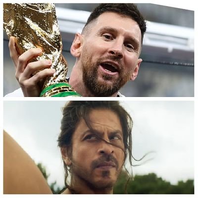 LIONEL MESSI SHAH RUKH KHAN Stan