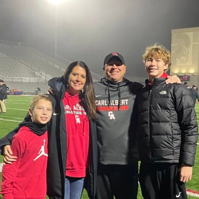 Husband, Father, QB Coach, Offensive Coordinator Carl Albert High School