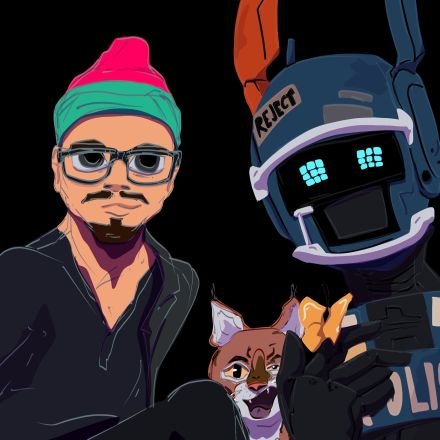 ChappieLux's profile picture. A bit crazy.

Profile picture done by: https://t.co/BYT10u01WO