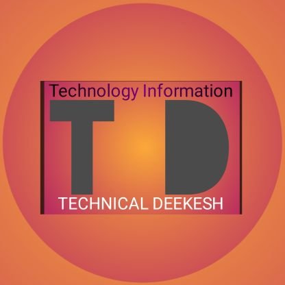 TechnicalDeekes's profile picture. • कुछ नया सीखने के लिए हमे follow जरूर करे🙏
• Fun + information📷
• Fact + technology💻
• जय श्री कृष्णा 🙏