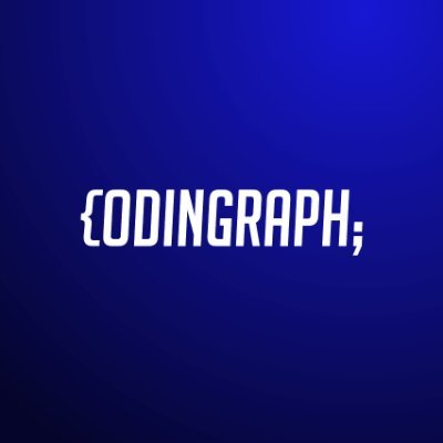 CodingraphTech's profile picture. Recursos digitales para aprender a programar