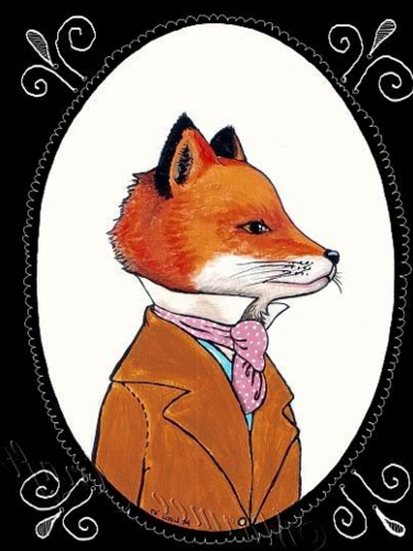 A wily English fox living in New York.