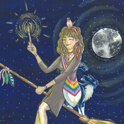 Si te gusta el arte y la naturaleza, esta es tu cuenta!!! 💜🪶🌈🌼🐦🎨🔮🕸